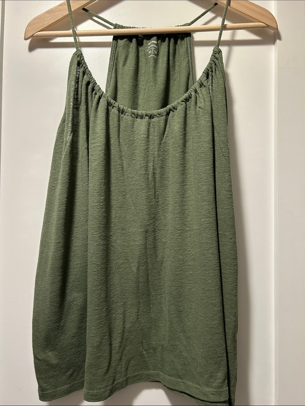 Old Navy Olive Green Spaghetti Strap Tank